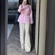 کت زنانه صورتی رامال