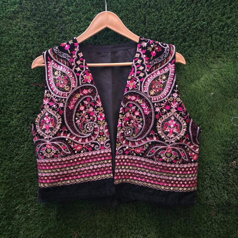 جلیقه مخمل jm16