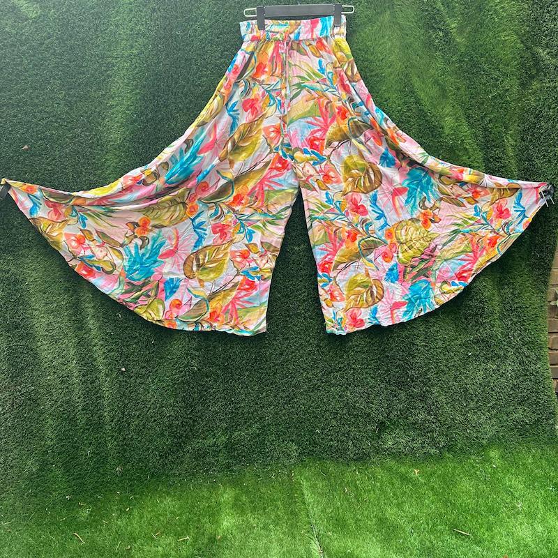 دامن شلواری نخی d35