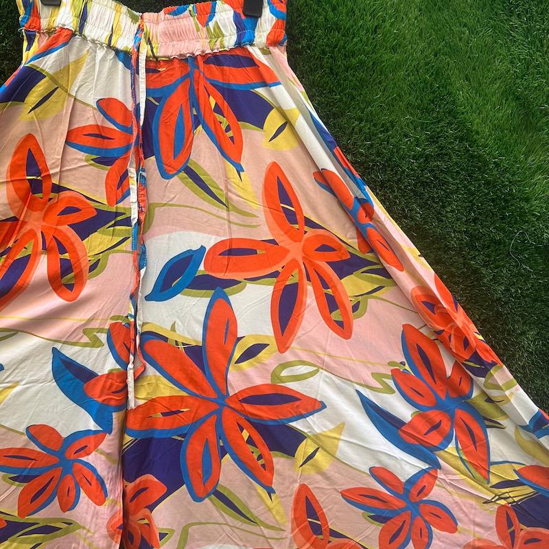 دامن شلواری نخی d36