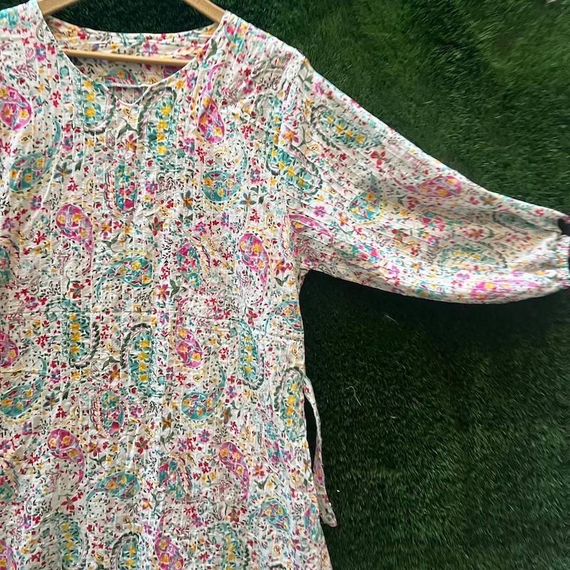 پیراهن چرخکاری 