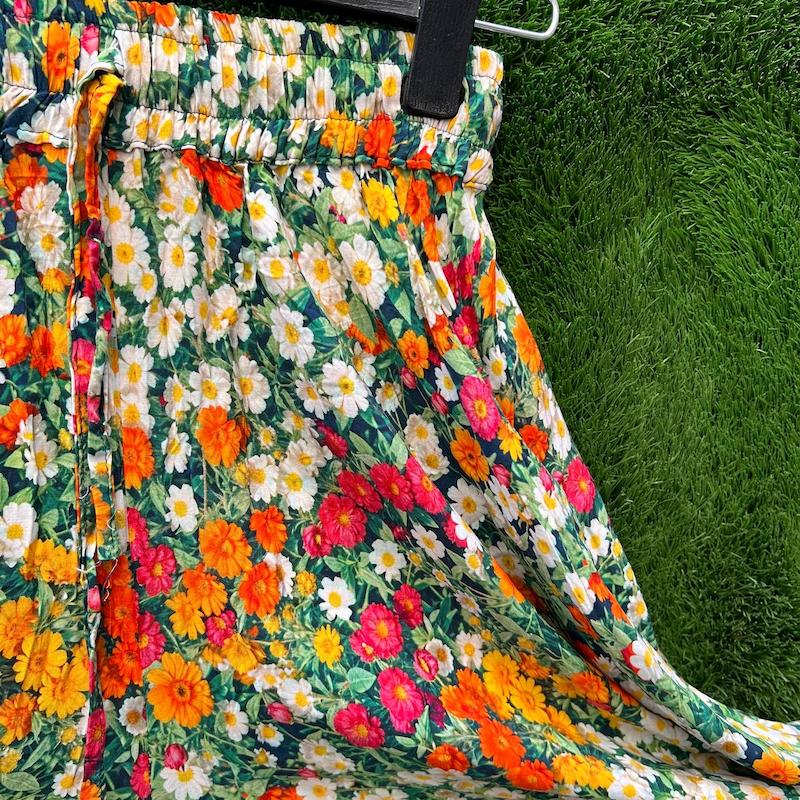 دامن شلواری نخی d42