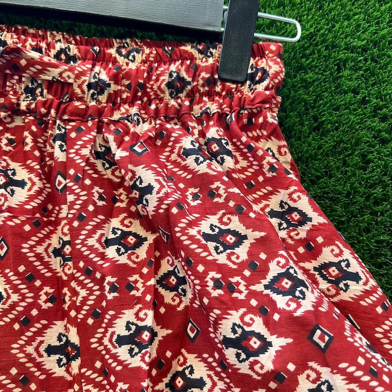 دامن شلواری باتیک db10