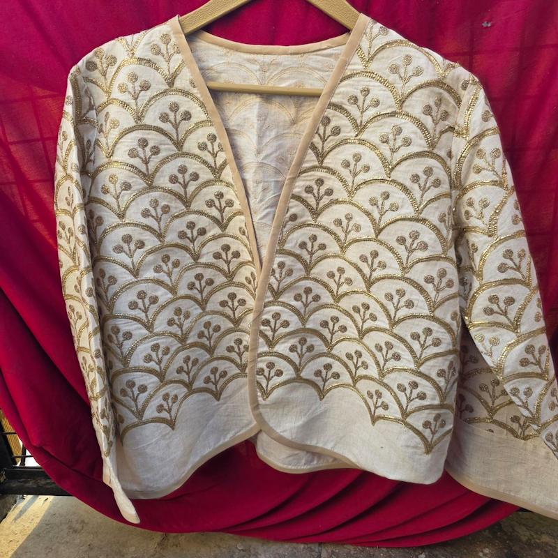 کت کوتاه سوزندوزی