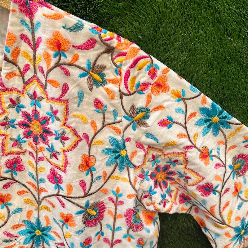 کت مخمل سفید km11