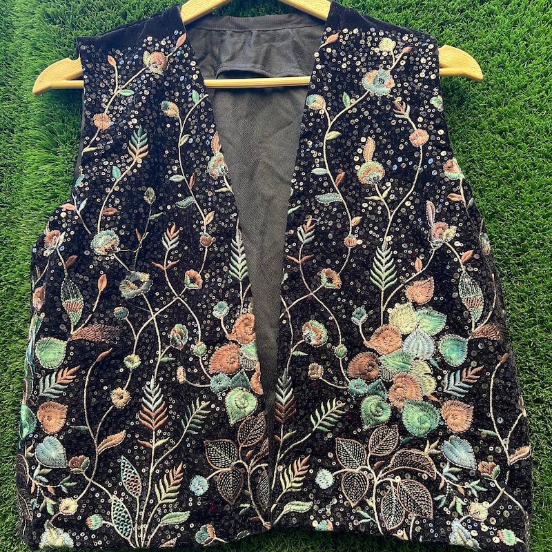 جلیقه مخمل jm11