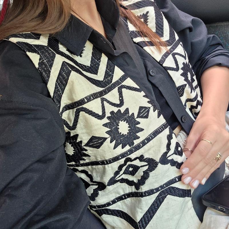 جلیقه لینن j60