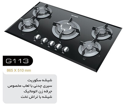 اجاق گاز رومیزی تاکنوگلد مدل G113