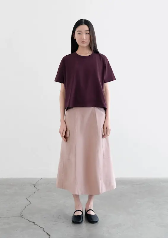 Boxy Cut-out Tee