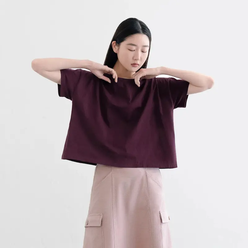 Boxy Cut-out Tee