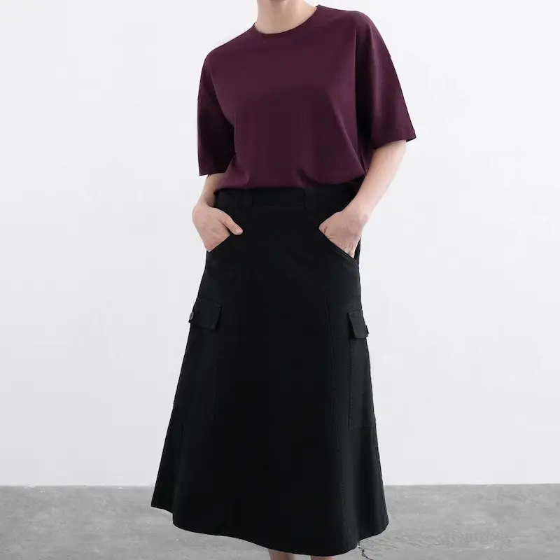 Utility Midi Skirt