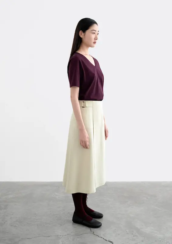  Wrap Midi Skirt