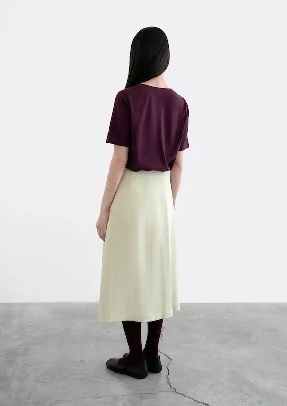  Wrap Midi Skirt