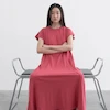 Slub Jersey Midi Dress 