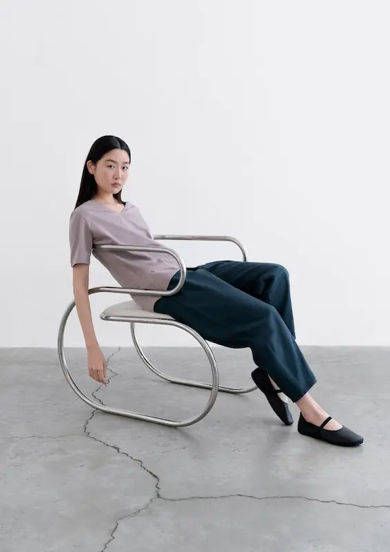 Tailored Curved Trouser