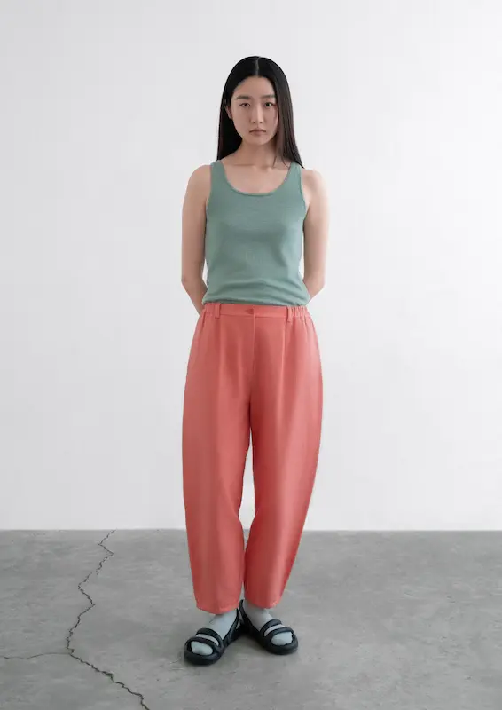Tailored Curved Trouser