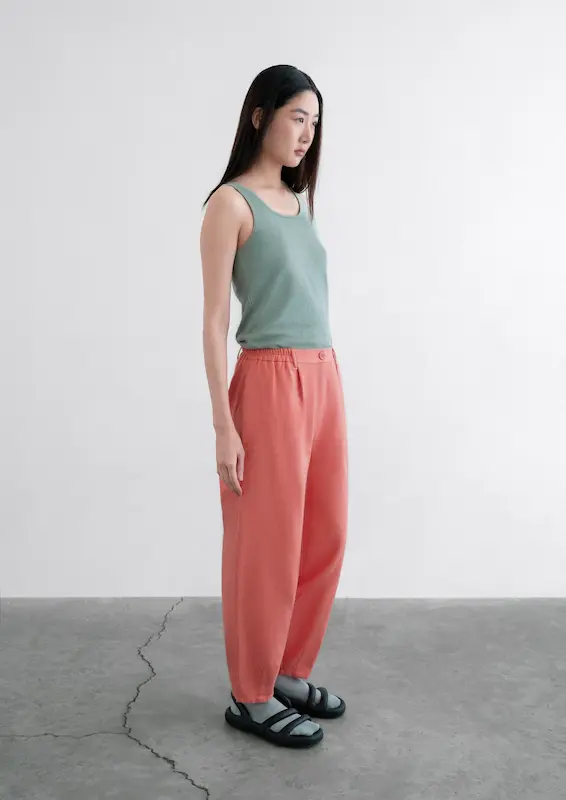 Tailored Curved Trouser