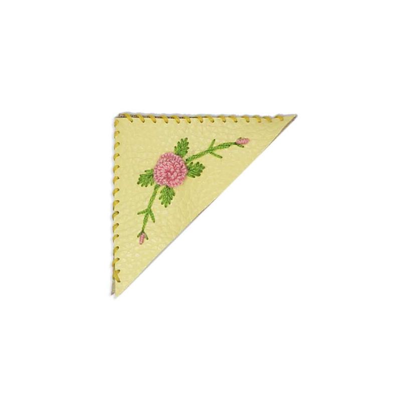 گوشه گیر کتاب چرمی نشانک مدل Eb17