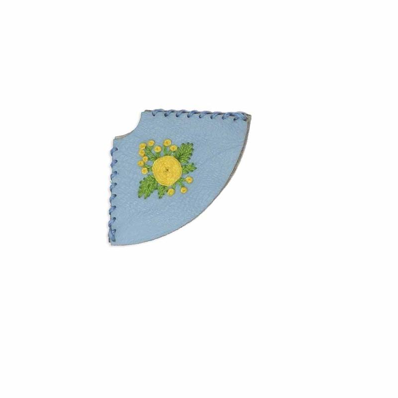 گوشه گیر کتاب چرمی نشانک مدل Eb11