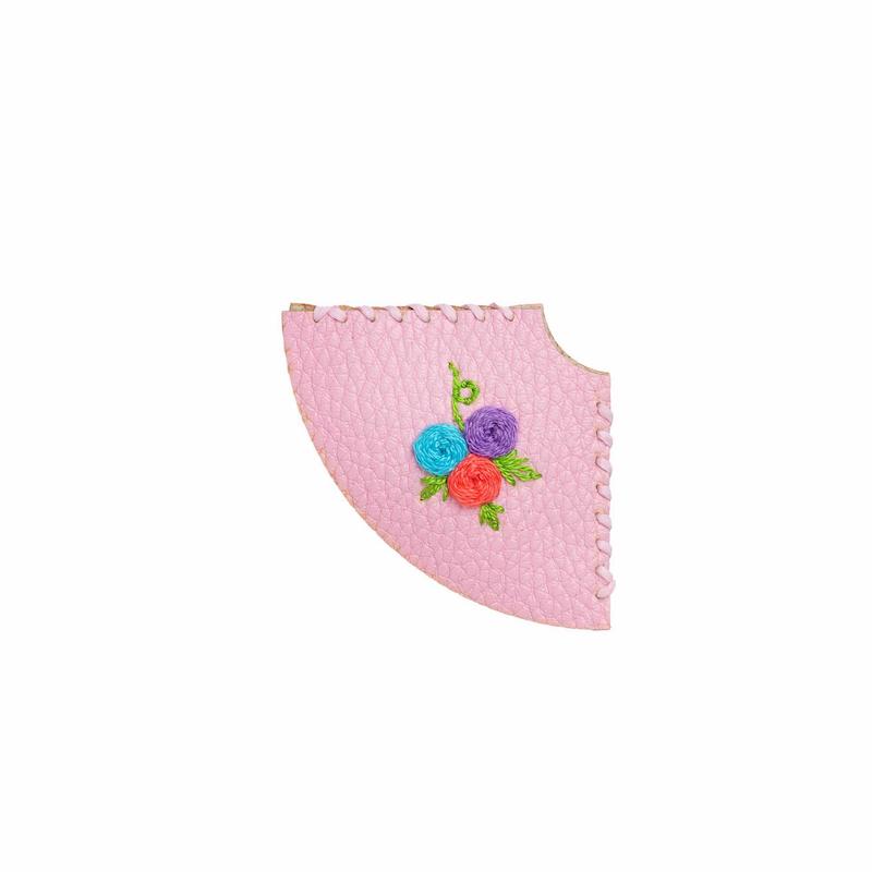 گوشه گیر کتاب چرمی نشانک مدل Eb29