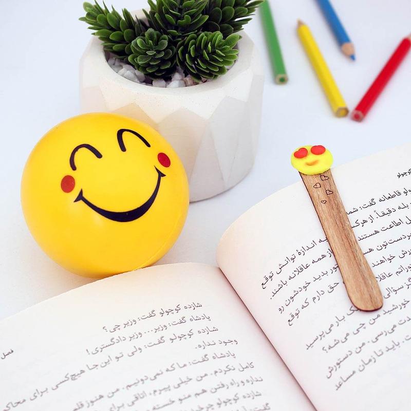 نشانک خمیری ساده | بوک مارک طرح پاندا مدل PA18