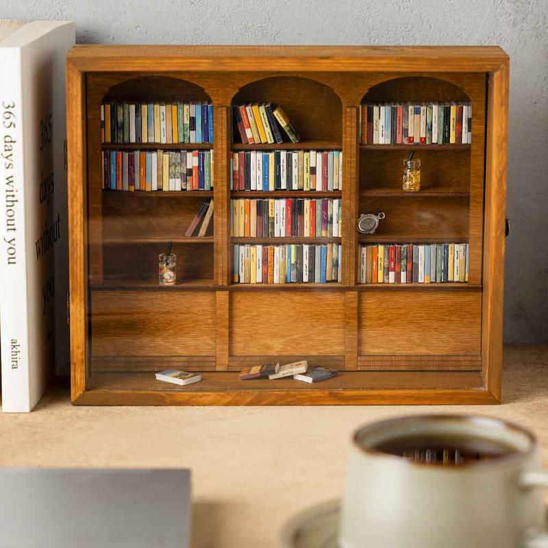 کتابخانه مینیاتوری ضد استرس نشانک سایز بزرگ