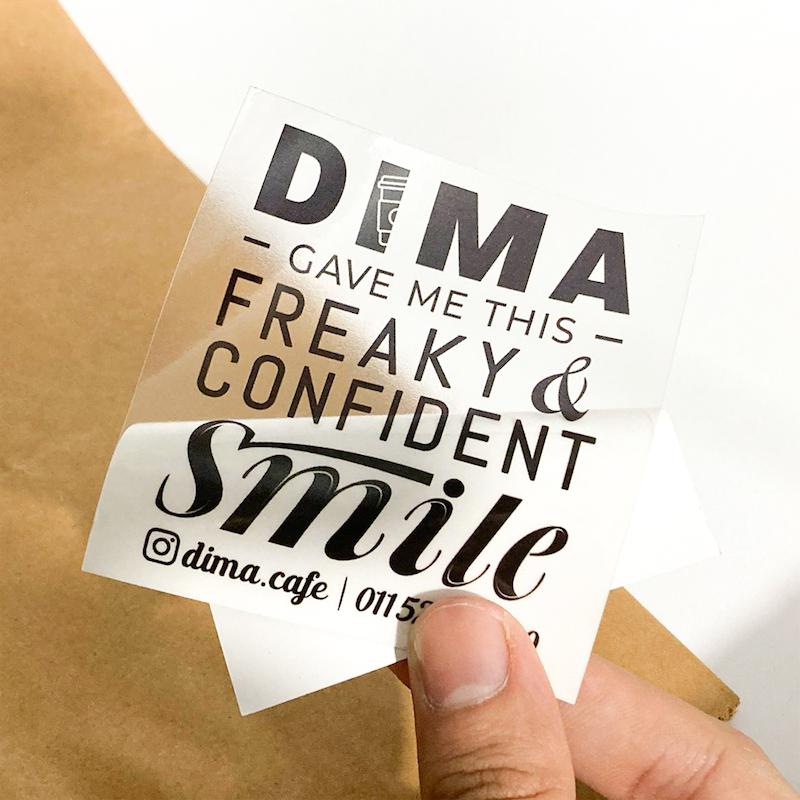 لیبل شیشه ای حالت اول (خوانا)