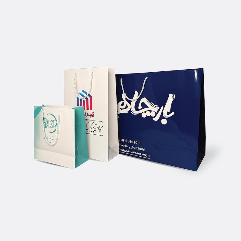 ساک خرید ایندربرد 230 گرم I سلفون براق