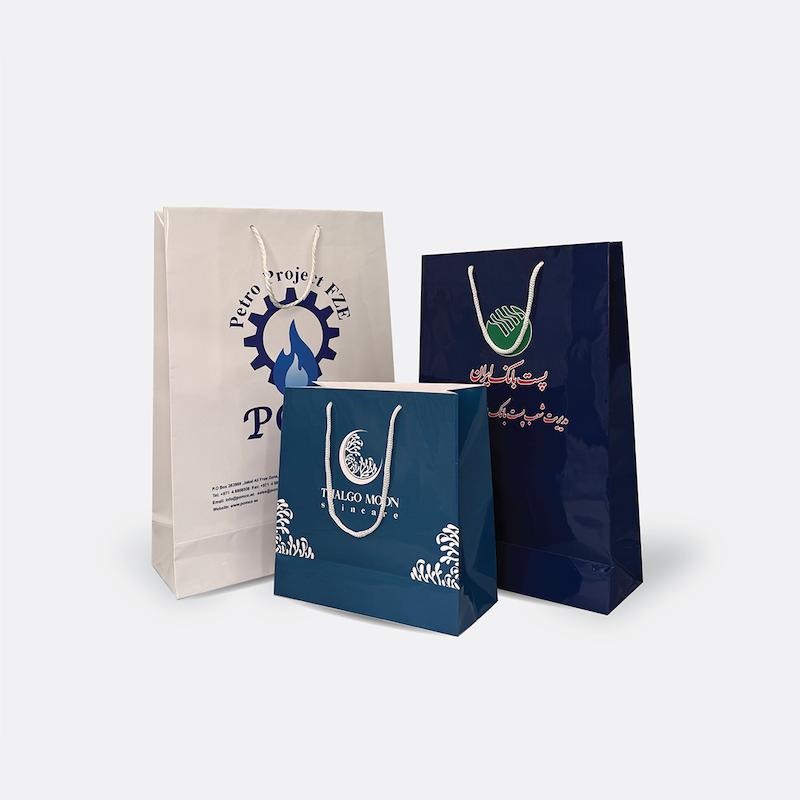 ساک خرید گلاسه 170 گرم I سلفون مات