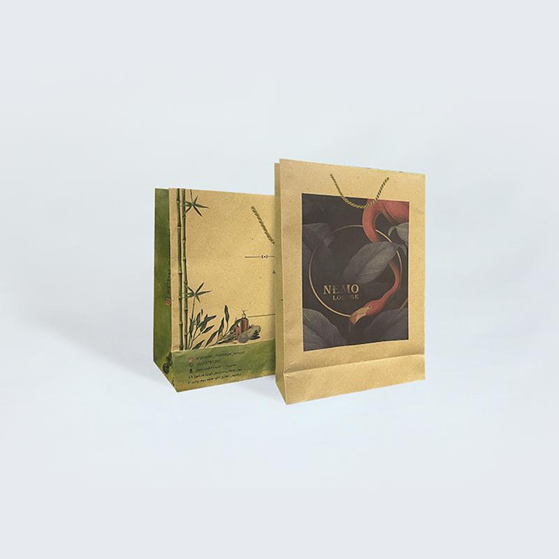 ساک خرید کرافت 120 گرم  I  چهار رنگ