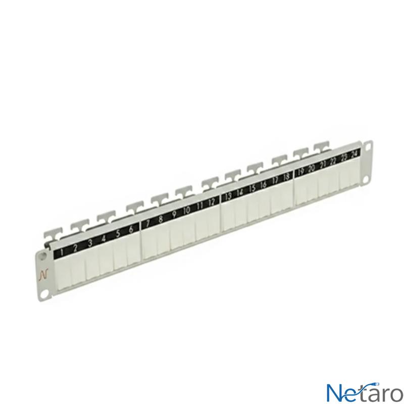پچ پنل شبکه نگزنس NEXANS فریم خالی بدون کیستون