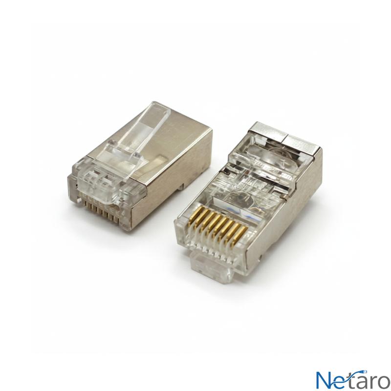 سوکت شبکه CAT6 SFTP میان گذر OPEN END