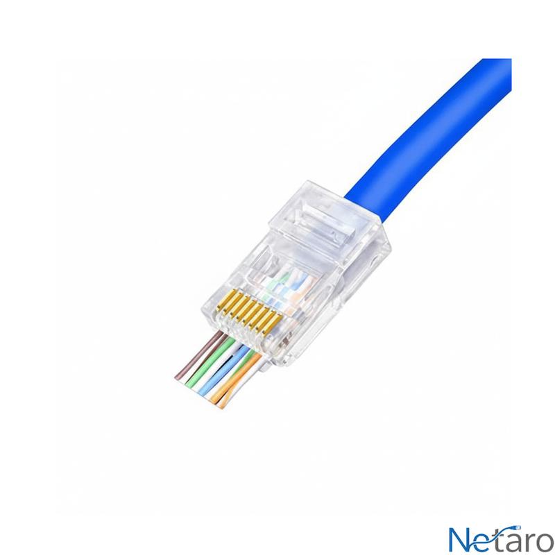 سوکت شبکه میان گذر امپ AMP ته باز OPEN END