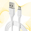 کابل USB به microUSB هادرون مدل HTC-A-U01 طول 1 متر