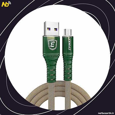 کابل تبدیل USB به microUSB اپی مکس مدل EC01 طول 1.2 متر