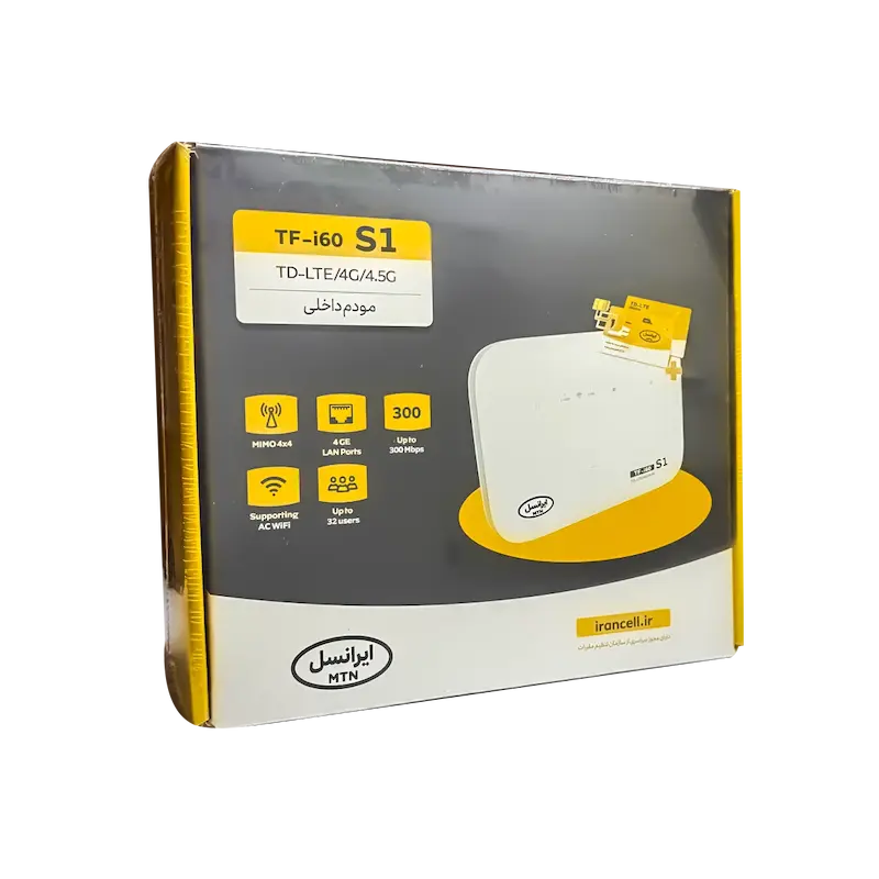 مودم TD-LTE ایرانسل مدل TF-i60 S1