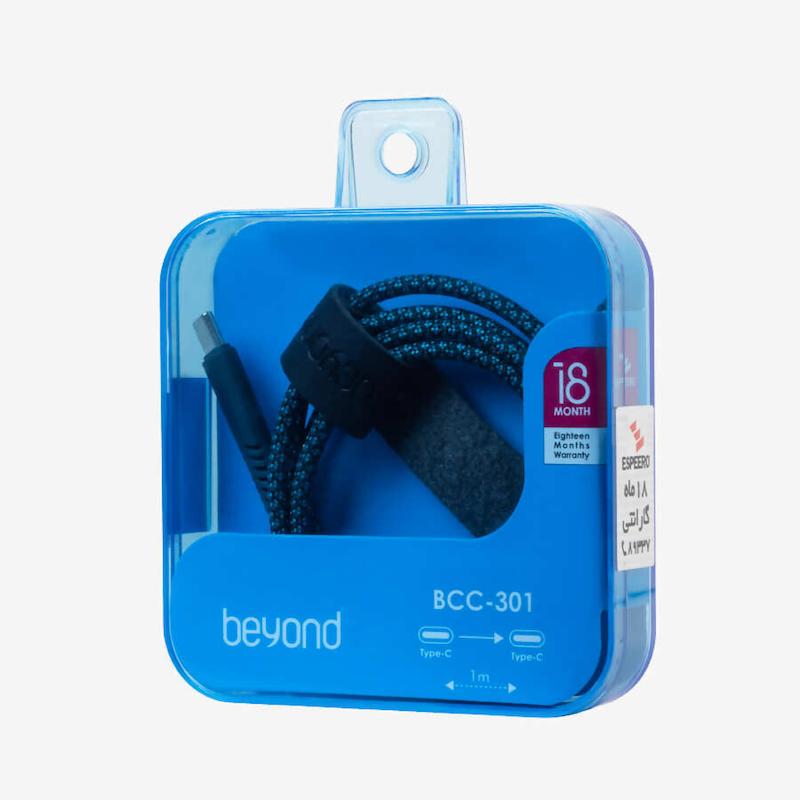 کابل تایپ 1Cمتری بیاند BCC-301 رنگ Teal