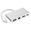 تبدیل 4 کاره TYPE C به USB ،HDMI ،TYPE C ،LAN