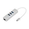 هاب TypeC سه پورت USB3.0 + پورت LAN