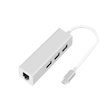 هاب TypeC سه پورت USB2.0 همراه پورت LAN ای نت