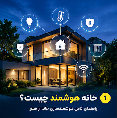 خانه هوشمند چیست؟ راهنمای کامل هوشمندسازی خانه از صفر