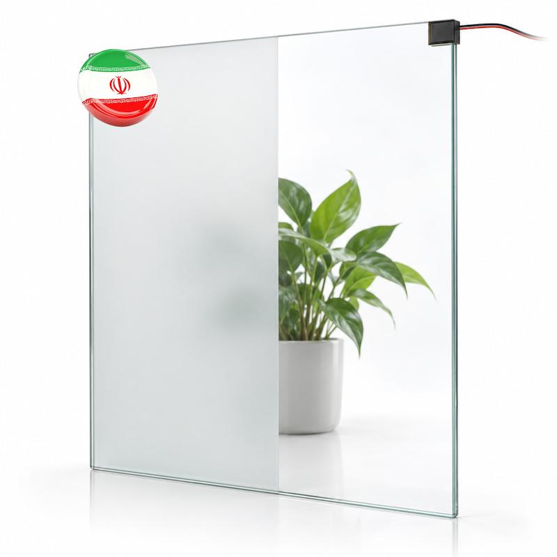 شیشه هوشمند PDLC ایرانی (ساخت داخل)