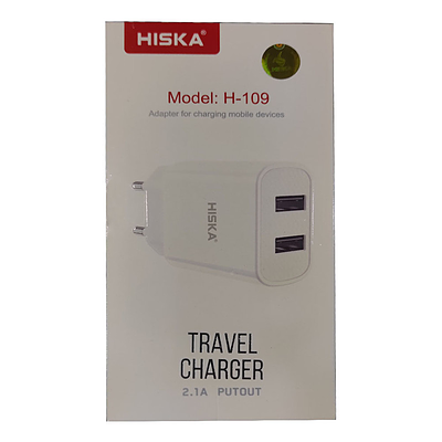 شارژر هیسکا مدل H109 به همراه کابل تبدیل USB-C