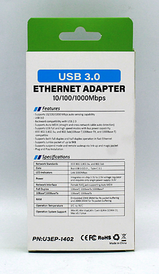 تبدیل USB3.0 به Ethernet(Lan) مدل EnetPro سرعت 10/100/1000