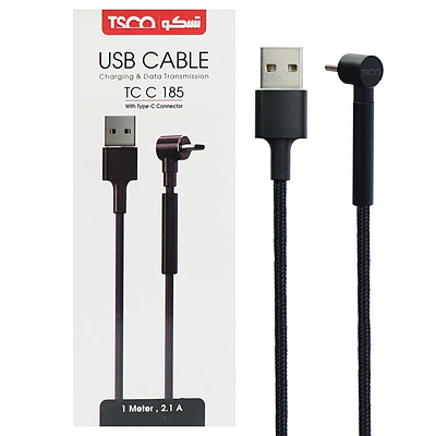 کابل تبدیل USB به USB-C تسکو مدل TC C185 طول 1 متر