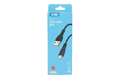 کابل شارژ وابی Type-A به Micro-USB مدل CA5 با طول 1 متر VABi CA5 Type-A to Micro-USB 1m