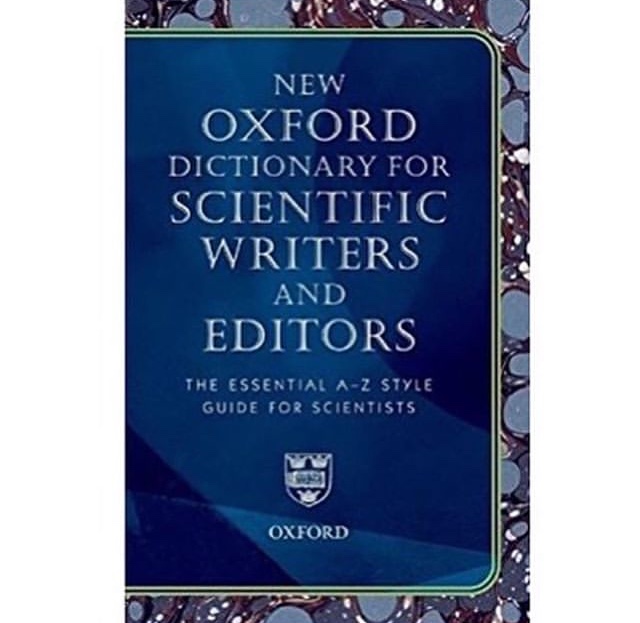 New Oxford Dictionary for Scientific Writers and Editors