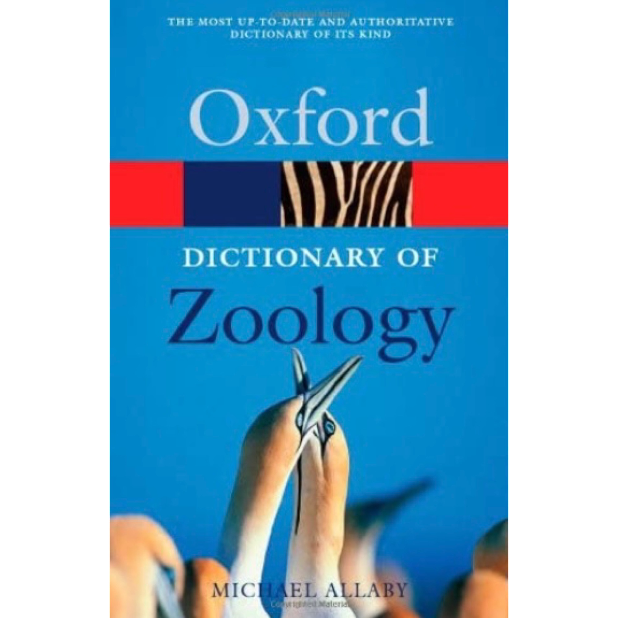 A Dictionary of Zoology