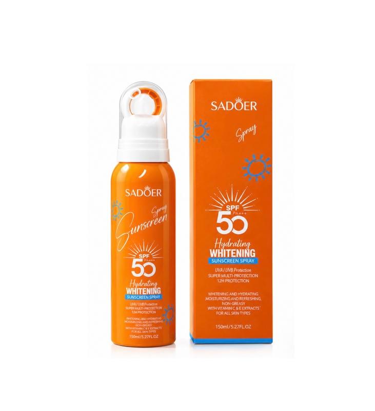 اسپری ضد آفتاب سادور SPF50 حجم ۱۵۰ میل