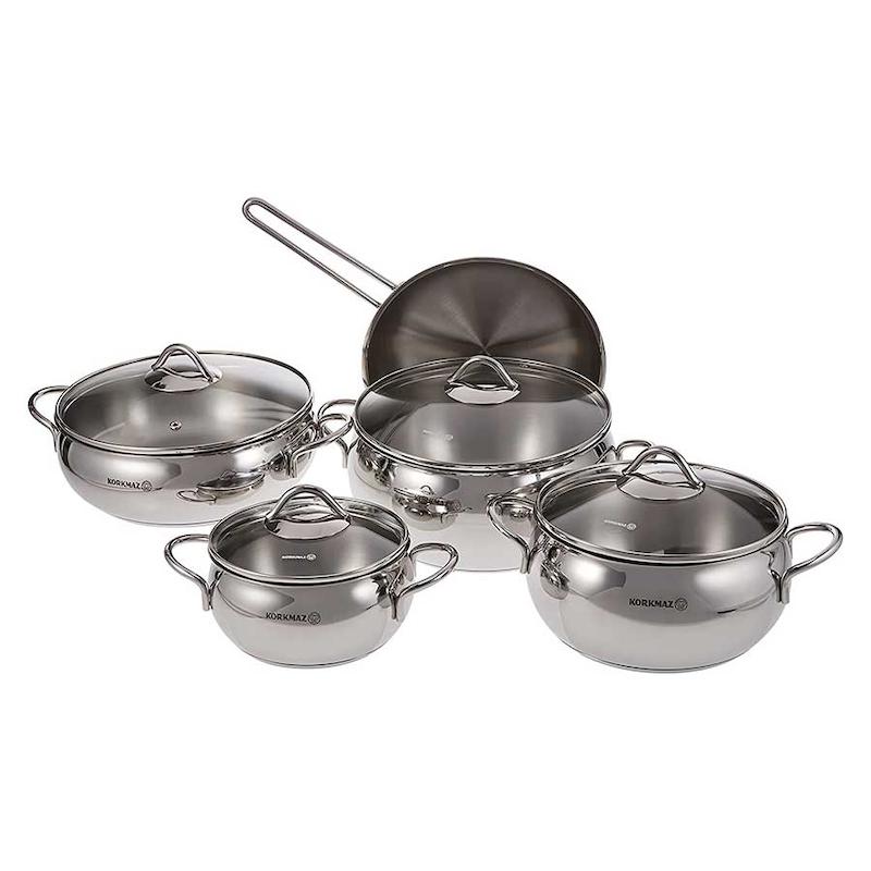 سرویس قابلمه 9 پارچه کرکماز مدل تامبیک Tombik A1800